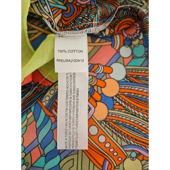 NWT Taka Beach Jade Top in Paris Lime, Size M - Picture 5 of 8